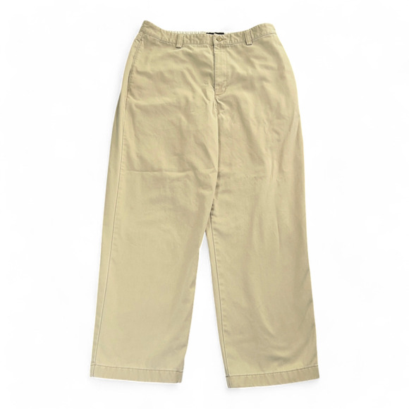 Eddie Bauer Pants Mens 34x29 Khaki Brown Relaxed Fit Y2K Outdoor 34x30 Tag - Picture 1 of 8